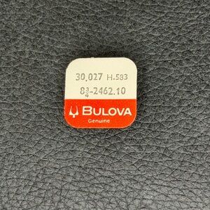 NOS Bulova Watch Part #30.027 H.583-8 3/4-2462.10. Sweep 2nd Wheel. Auth Bulova